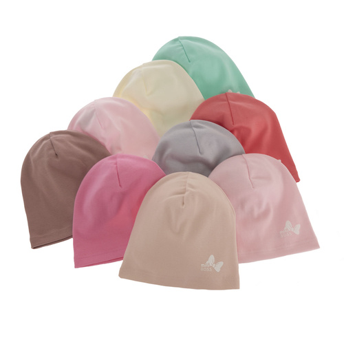 Pamut őszi/tavaszi sapka lányoknak, hegyvidéki lila Margaret