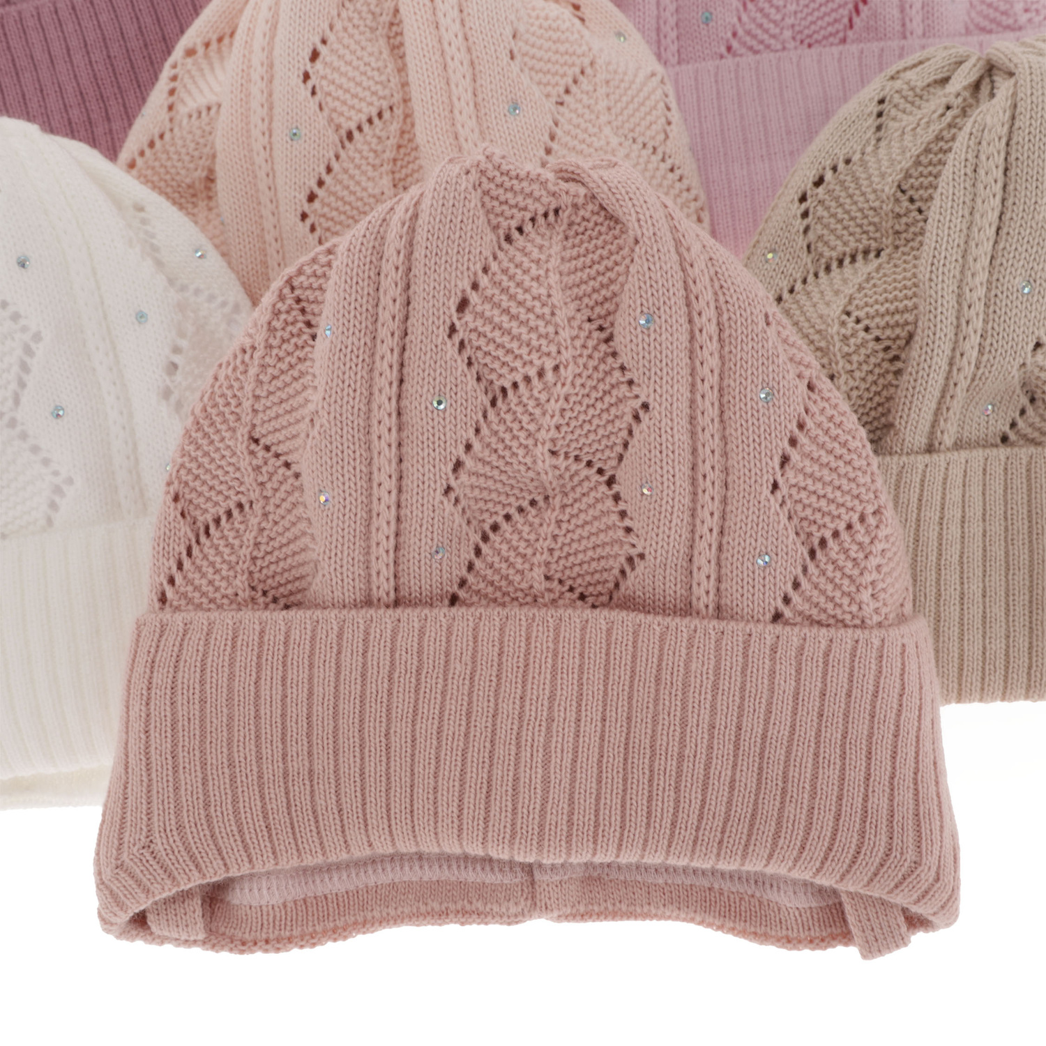 Őszi/tavaszi lány sapka rózsaszín Marinetta