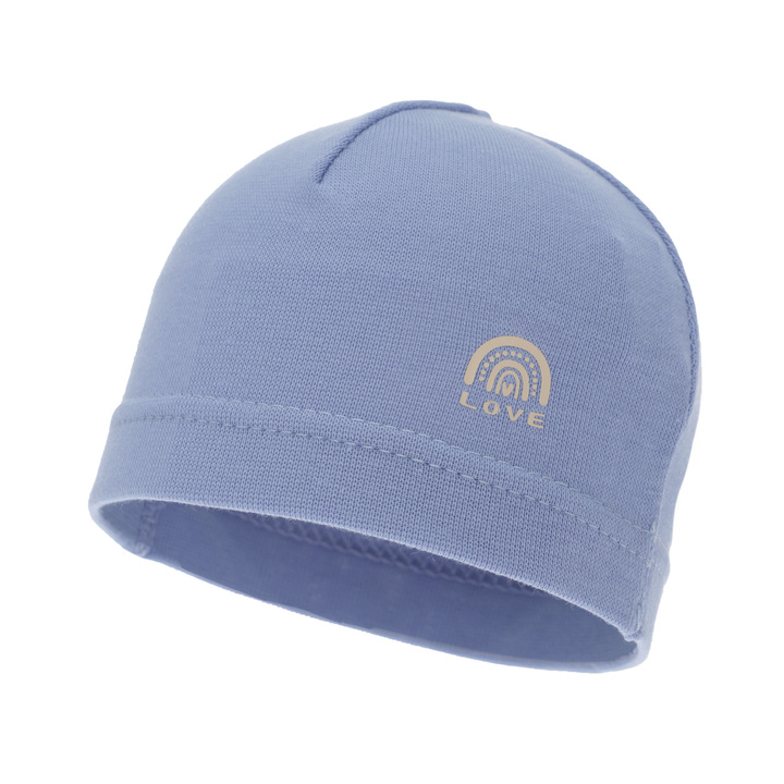 Kisfiú őszi-tavasz sapka, kék, pamut, Buddy