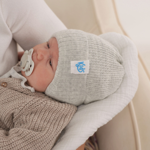 Őszi/tavaszi fiú sapka krém Galvani