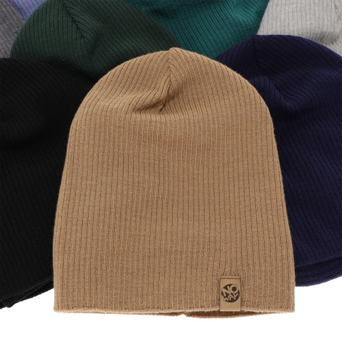 Fiú sapka és kémény, őszi/tavaszi kék szett 100% gyapjú extrafine merinó Richi