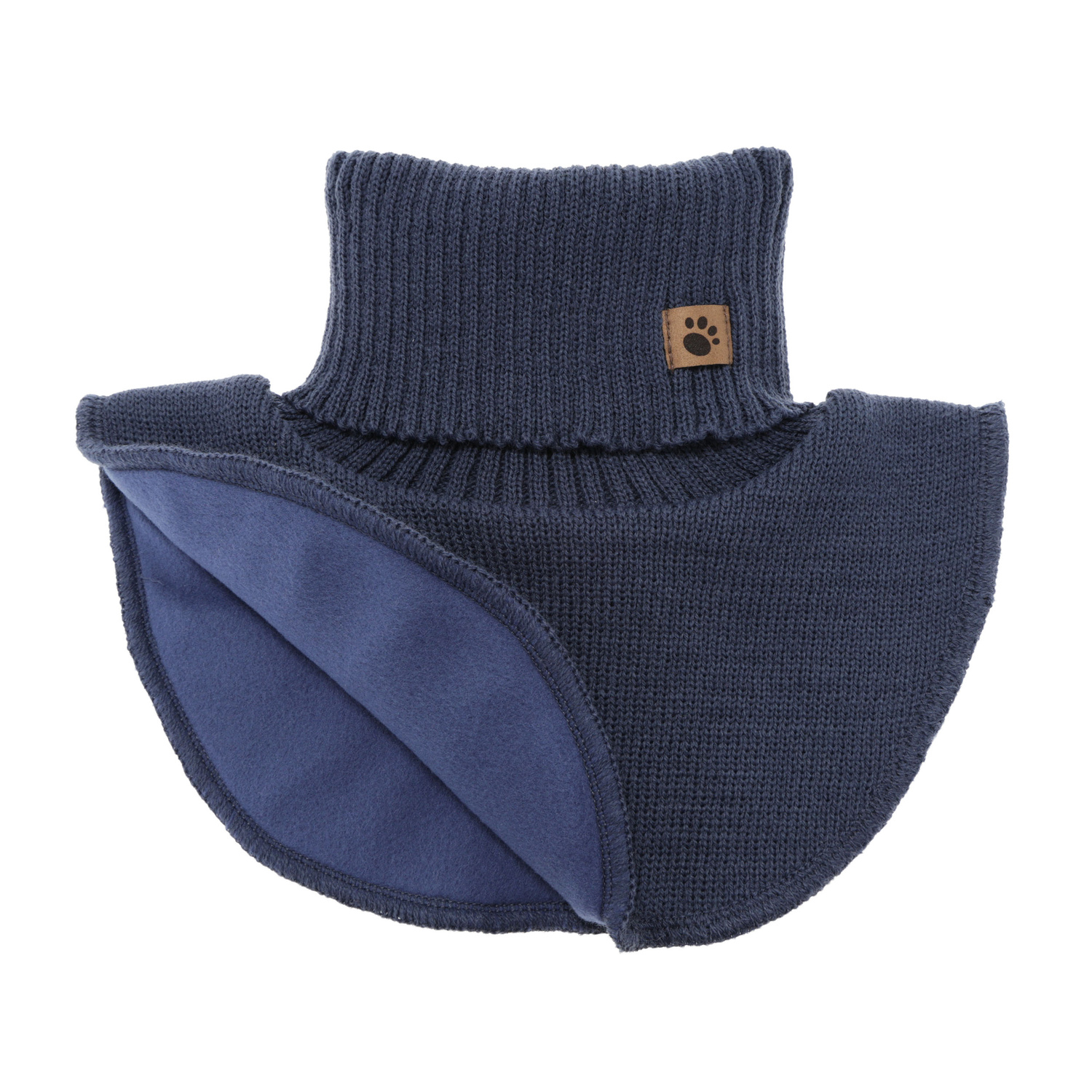 Kisfiú téli garbó béléssel, téli, sötétkék, Lamor