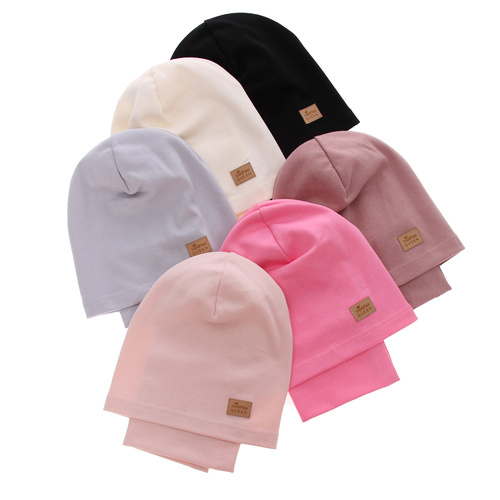 Lányoknak őszi/tavaszi szett: krémszínű pamut sapka és sál Selfie