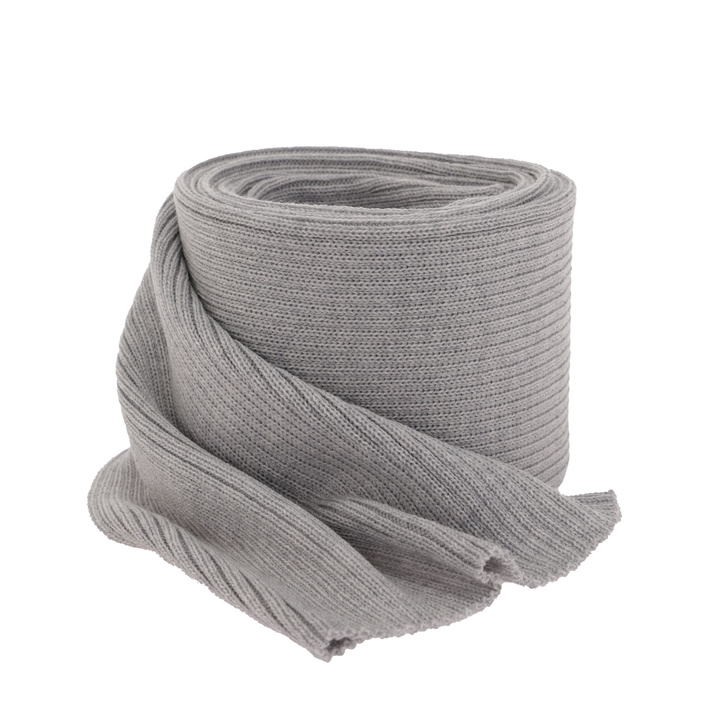 Női téli sál szürke 100% extra finom merinó gyapjú Jessica