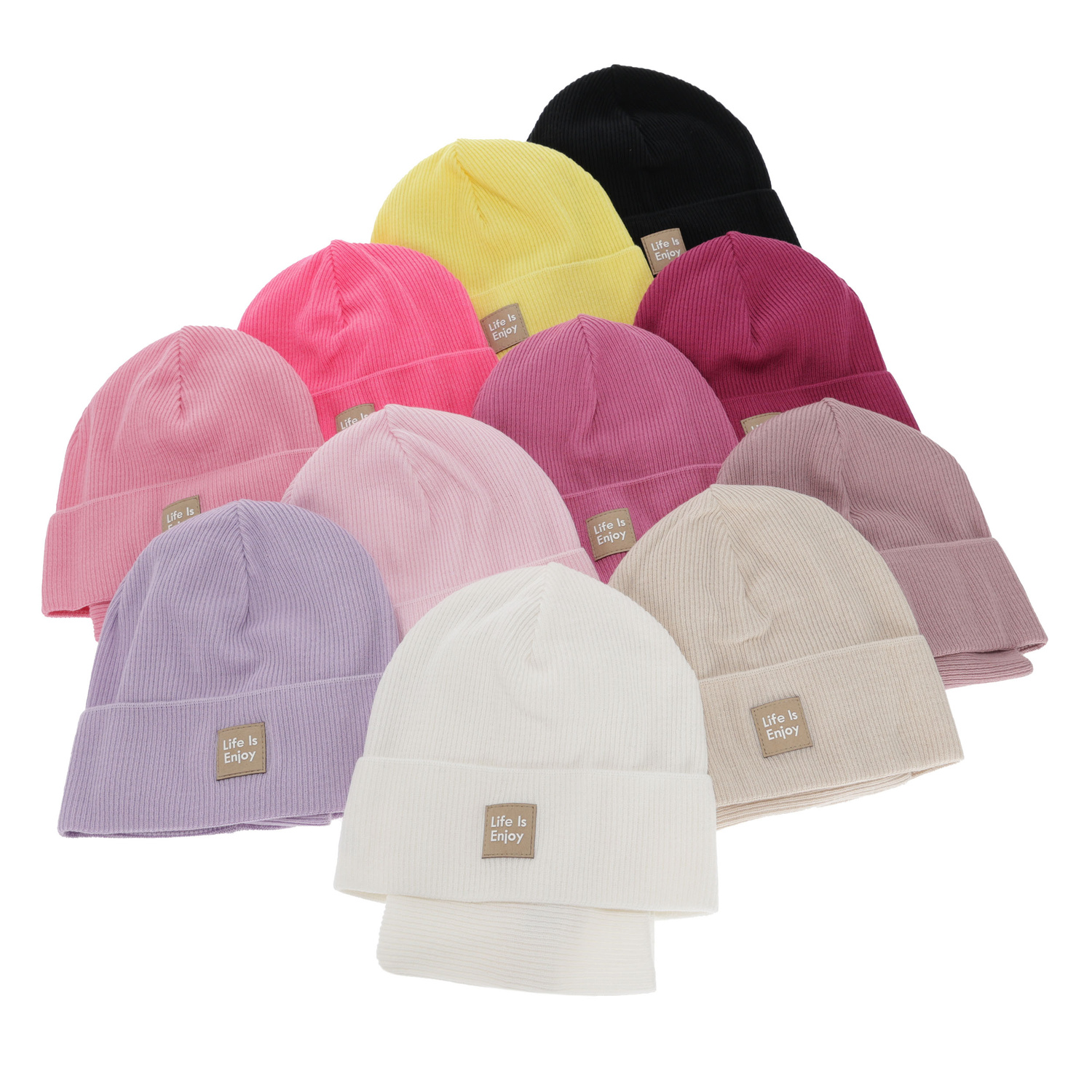 Kislány tavaszi-őszi sapka és nyakmelegítő szett, pamuttal, amarantowy, Zola