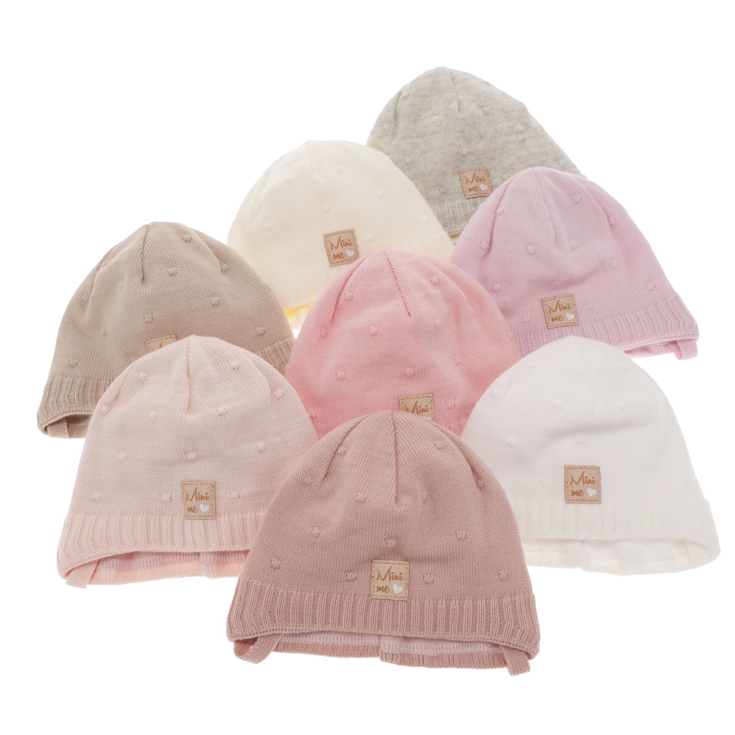 Őszi/tavaszi lány sapka bézs Celine