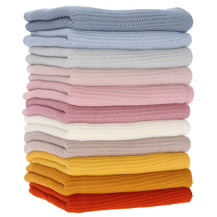 Bambusz-pamut baba / csecsemő takaró Bambini szürke 80x100 finom