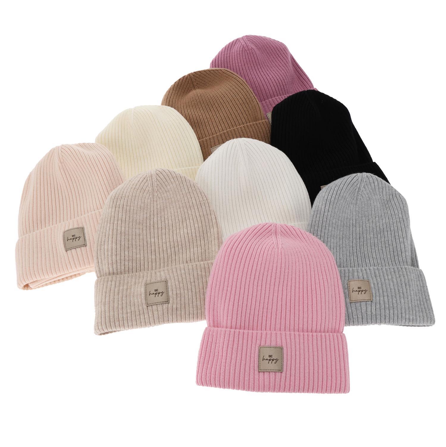 Őszi, tavaszi szett lányoknak: sapka és sál, rózsaszín, 100% gyapjú merinó Vanita