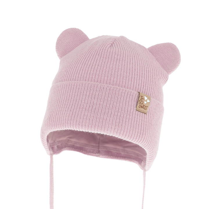 Őszi/tavaszi lány sapka lila Noemi