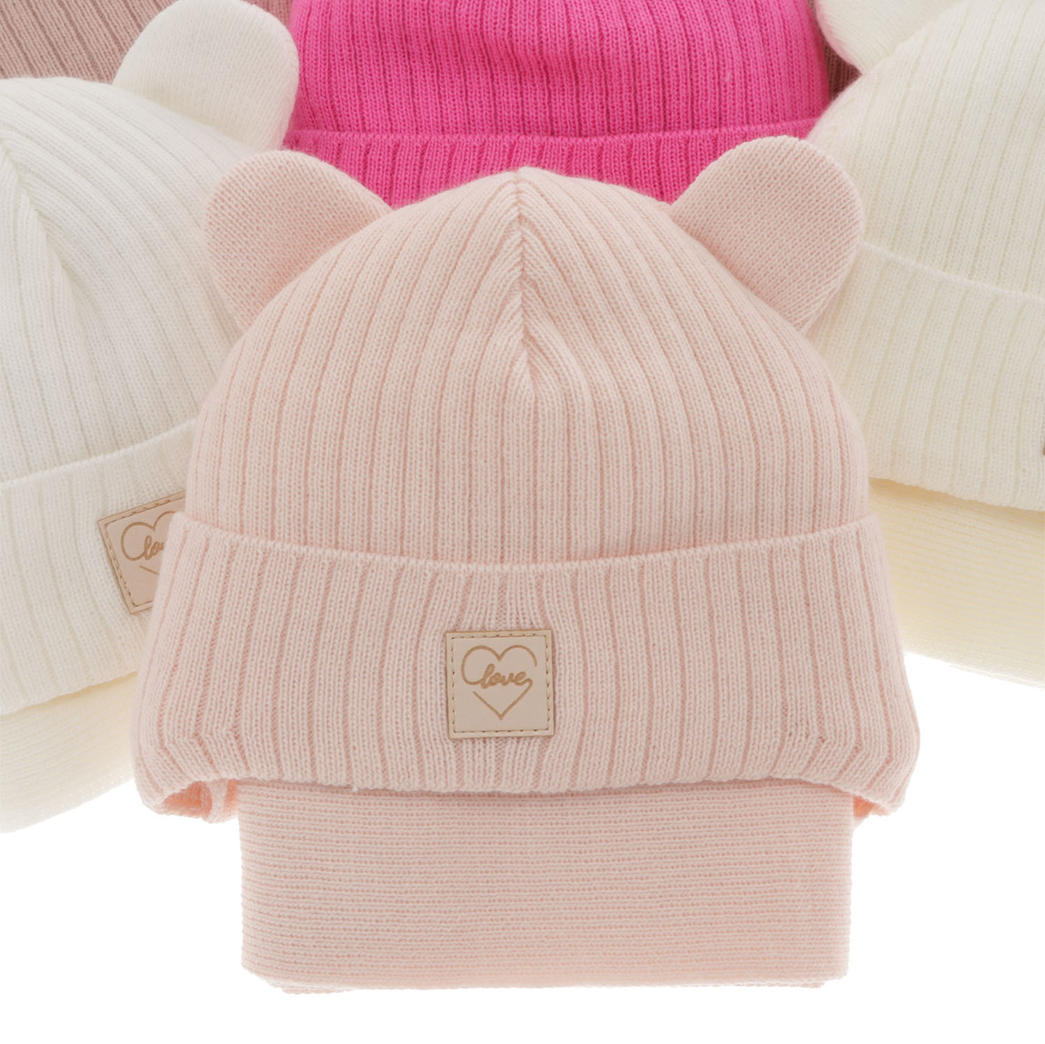 Lányok téli szettje: sapka és sál lila Antola