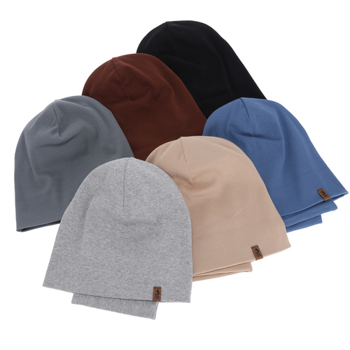 Kisfiú tavaszi-őszi sapka és nyakmelegítő szett, fekete, Amalfi