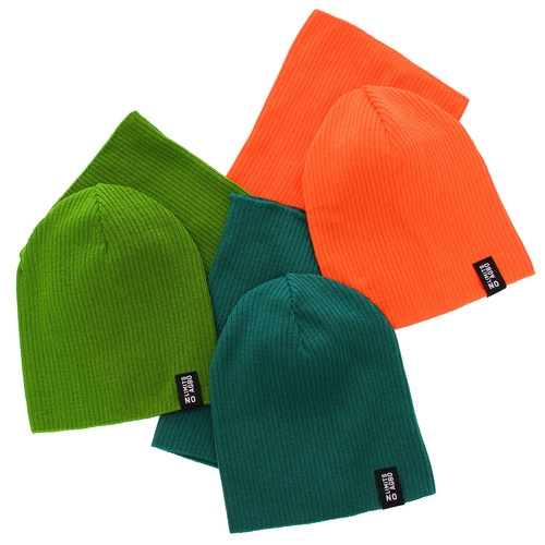 Gyerek szett: sapka és sál őszi/tavaszi, pamuttal, kék Tunis