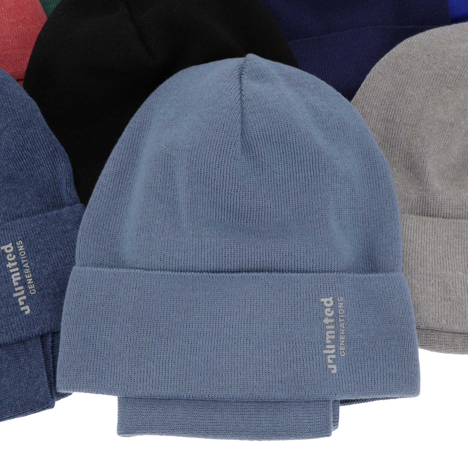 Őszi/tavaszi fiúszett: sapka és sálkendő kék, pamuttal, Timothe