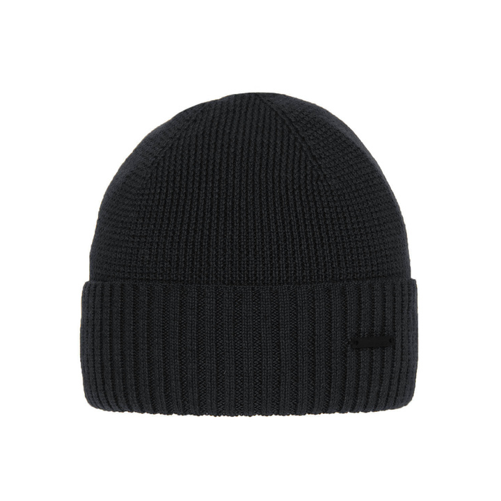 Férfi téli sapka szürke merinó gyapjúból Henk