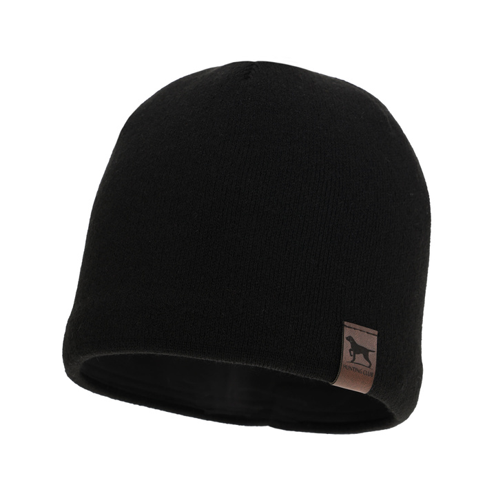 Férfi téli vadászsapka fekete Charles